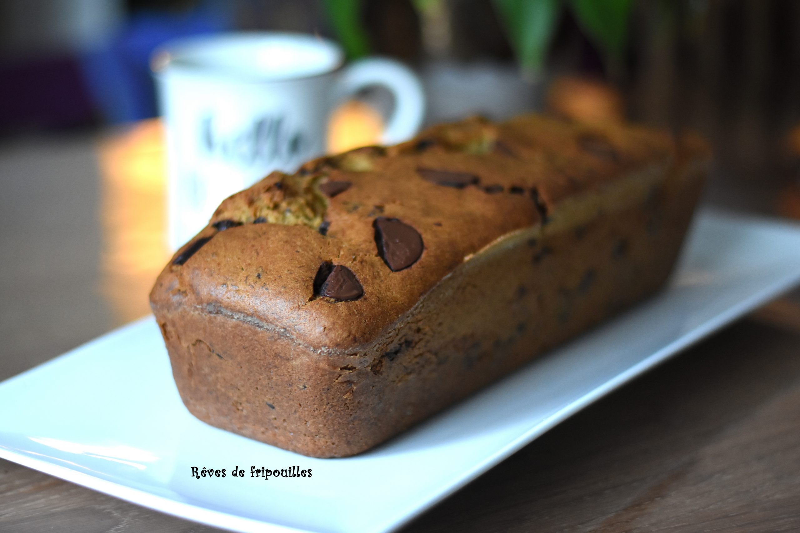 Un Délicieux Cake Bananes Et Chocolat - Rêves De Fripouilles